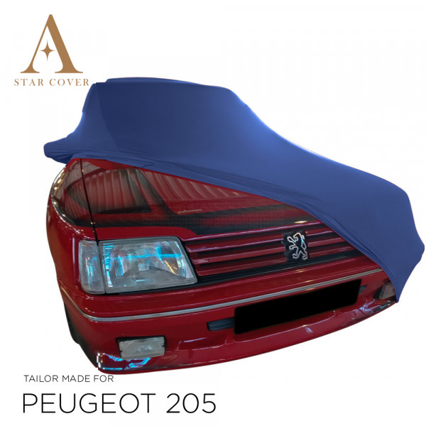 Peugeot 205 Convertible Indoor Car Cover - Tailored - Blue