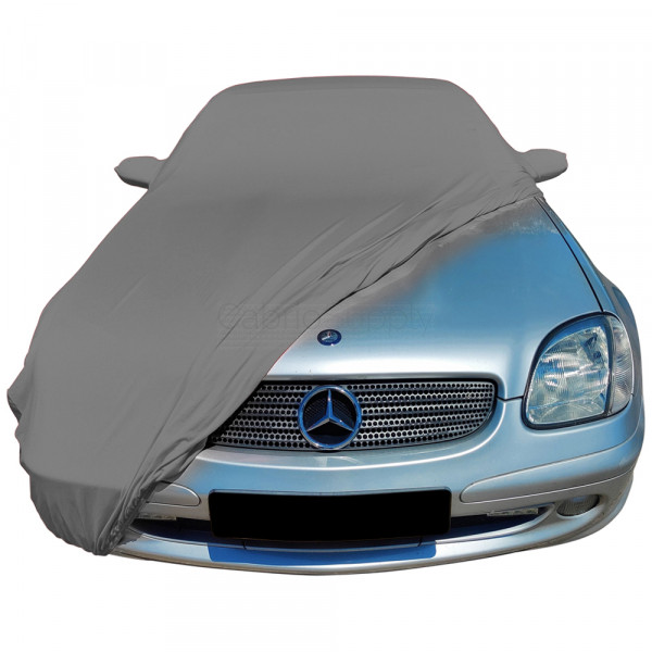 Mercedes-Benz SLK R170 Indoor Car Cover - Tailored - Mirror Pockets - Grey