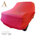 Fiat 126 Convertible 1972-2000 - Indoor Car Cover - Red