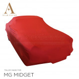 MG Midget Indoor Cover - Red