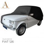 Fiat 126 Convertible 1972-2000 - Indoor Car Cover - Black