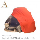Alfa Romeo Giulietta Spider 1954-1962 Indoor Car Cover - Red