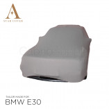 BMW 3 Series Convertible E30 Indoor Car Cover - Tailored - Silvergrey