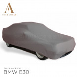 BMW 3 Series Convertible E30 Indoor Car Cover - Tailored - Silvergrey
