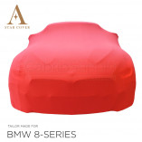 BMW 8 Series Cabrio G14 Indoor Cover - Red