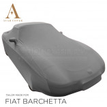 Fiat Barchetta Indoor Cover - Mirror Pockets - Silvergrey