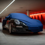 Porsche 911 997 Convertible 2005-2011 Indoor Cover - Mirror Pockets - Blue