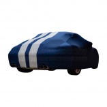 Porsche 911 Convertible (997) 2005-2011 - Indoor Car Cover - Blue with White Striping