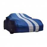 Porsche Boxster (981) 2012-2016 - Indoor Car Cover - Blue with White Striping