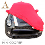 MINI Convertible (F57) Indoor Cover  - Mirror Pockets - Red