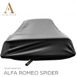 Alfa Romeo Spider 105/115 Fastback - 1964-1994 - Outdoor Car Cover - Black