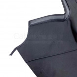 Alfa Romeo Spider fastback - 1971-1994 - Fabric Soft Top Sonnenland with clear window - Black