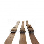 Luggage Belts Made of Leather - Brown