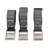 Tie down straps -  stainless steel cam buckle