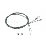 Fiat Punto Cabrio Side Tension Cable Set (2 Pieces) 
