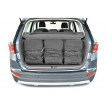 Seat Ateca 2016-present Car-Bags travel bags (high boot floor: with organiser or with 4WD)