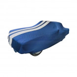 Volvo C70 Convertible (Mk II) 2006-2014 - Indoor Car Cover - Blue with White Striping