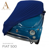 Fiat 500 Jolly 1960-1965 - Indoor Car Cover - Blue