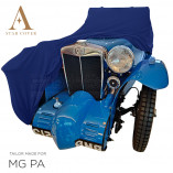 MG P-type Roadster 1934-1936 - Indoor Car Cover - Blue