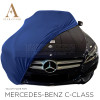 Mercedes-Benz C-Class Cabrio A205 Car Cover - Tailored - Blue