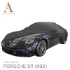 Porsche 911 991 Convertible 2019-present Indoor Car Cover - Mirror Pockets - Black
