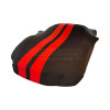 Ford Focus CC 2006-2010 - Indoor Car Cover - Black with Red Striping