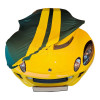 Lotus Elise - Indoor Car Cover - Green with Yellow Striping