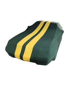 Mercedes-AMG GT Roadster indoor cover - Green with yellow striping